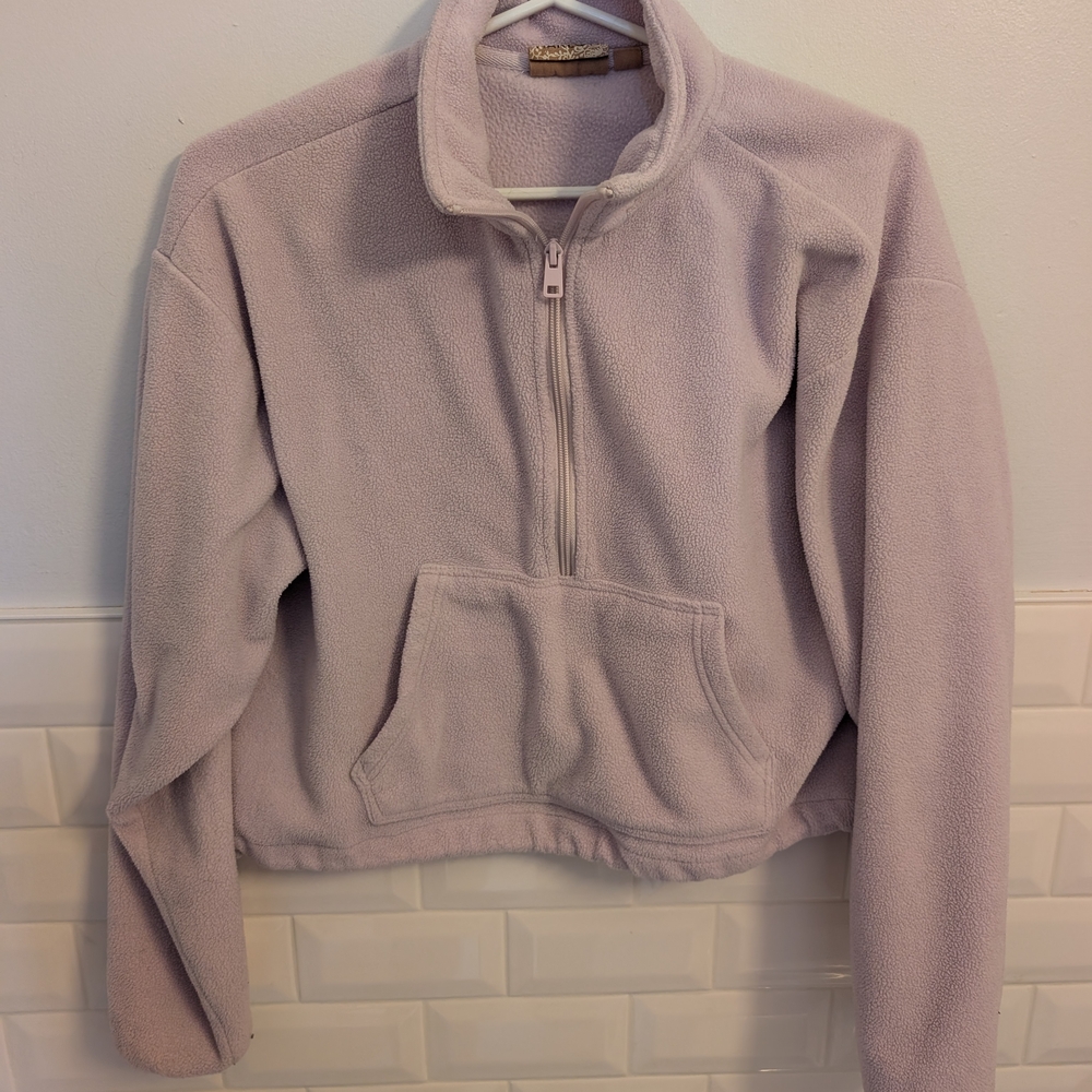 Harlow Purple Cowl Neck Sweater